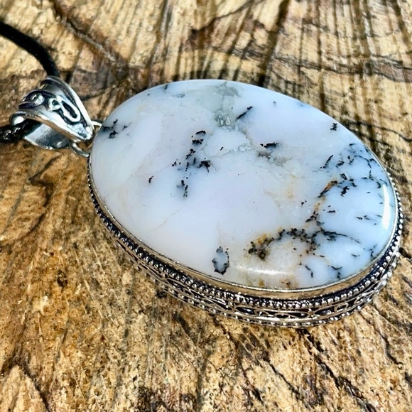 Dendritic Agate Pendant 2” - Picture 4 of 7